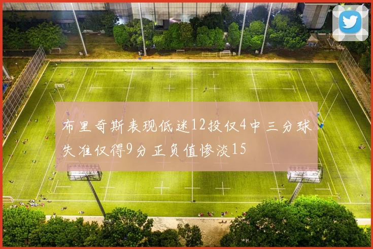 布里奇斯表现低迷12投仅4中三分球失准仅得9分正负值惨淡15